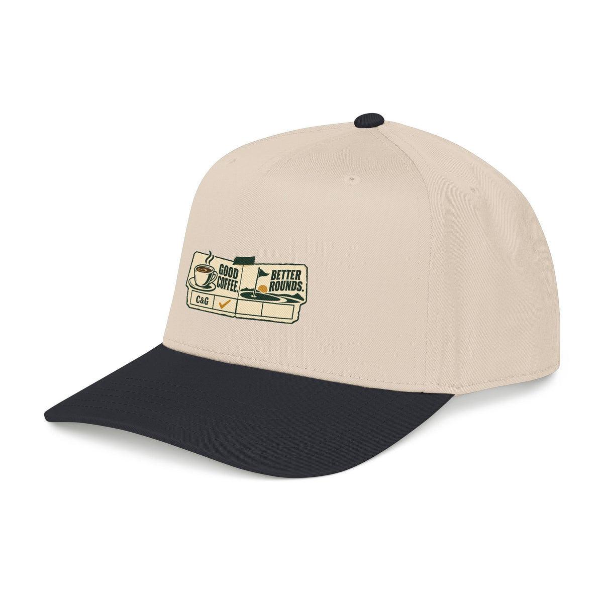 Good Coffee Better Rounds — Ball Cap