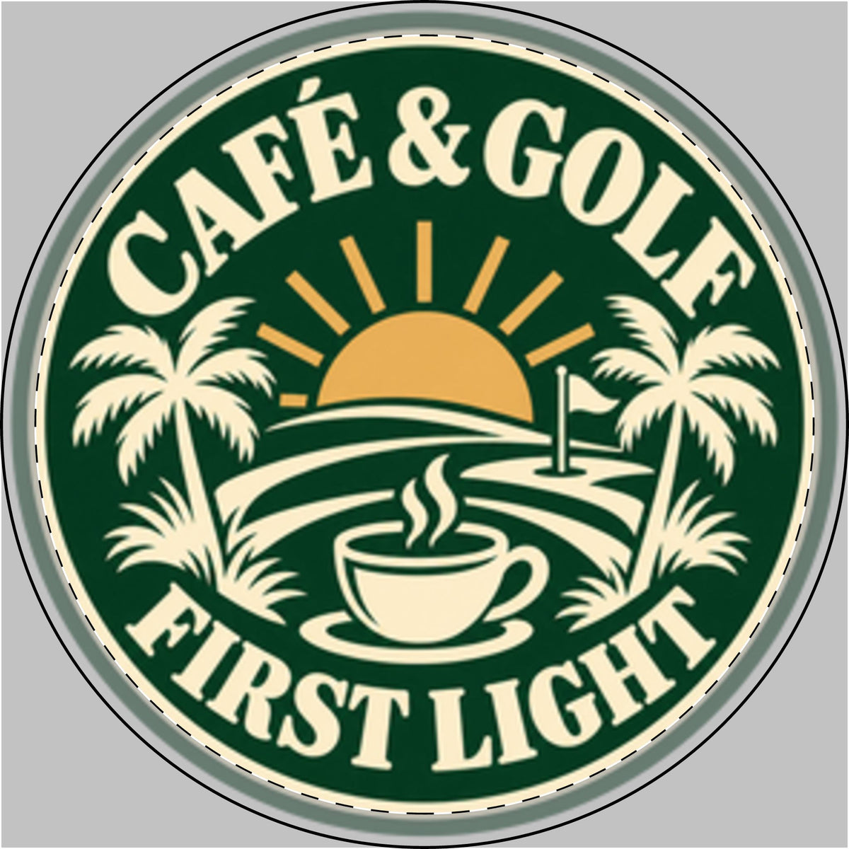 First Light — Golf Ball Marker