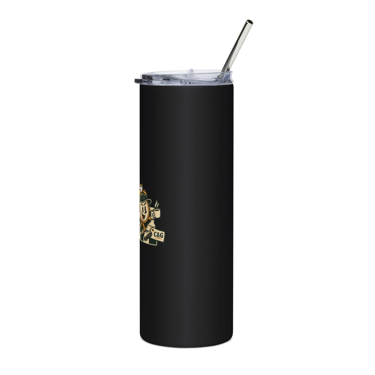 Off The Clock — Men's 20oz Stainless Steel Tumbler