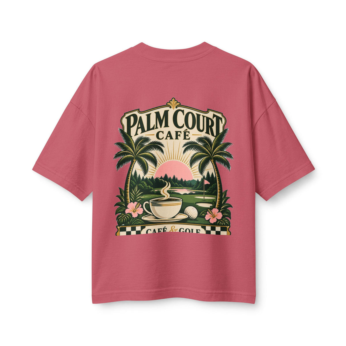 Palm Court Cafe — Women's Heavyweight Tee
