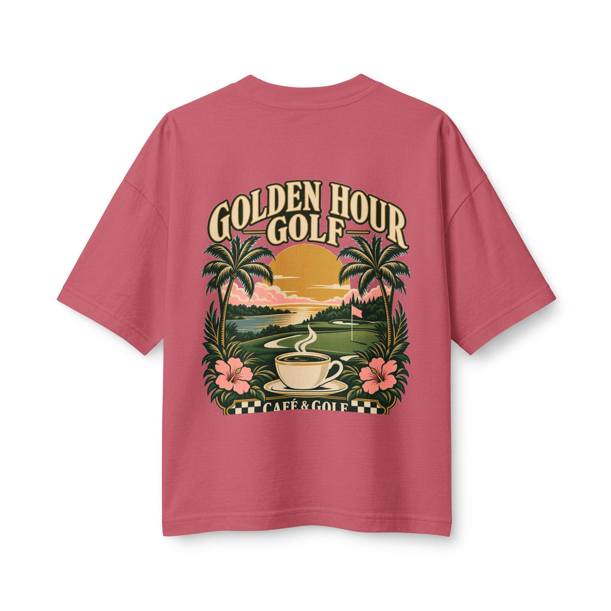 Golden Hour Golf — Women's Heavyweight Tee