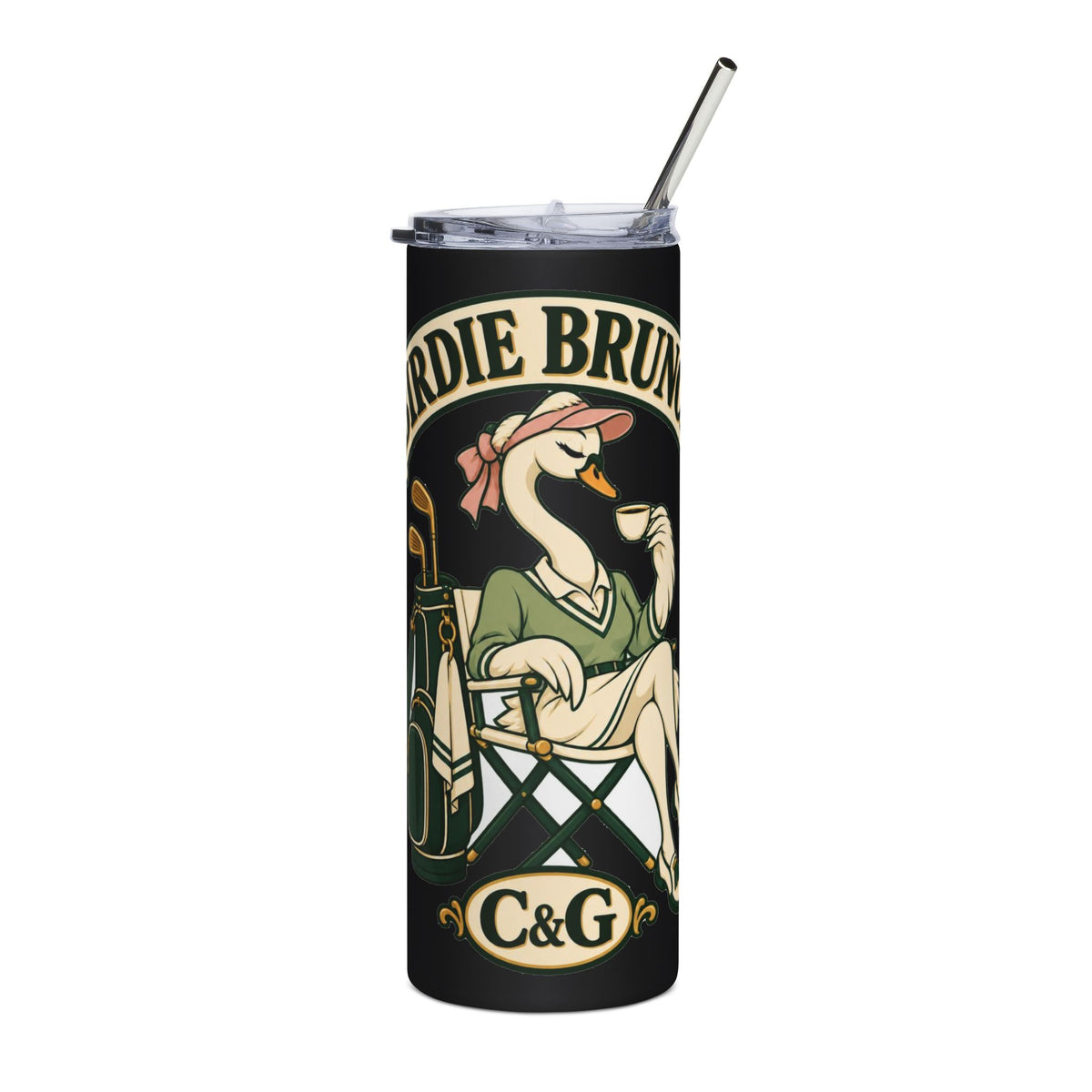 Birdie Brunch — Women's 20oz Stainless Steel Tumbler