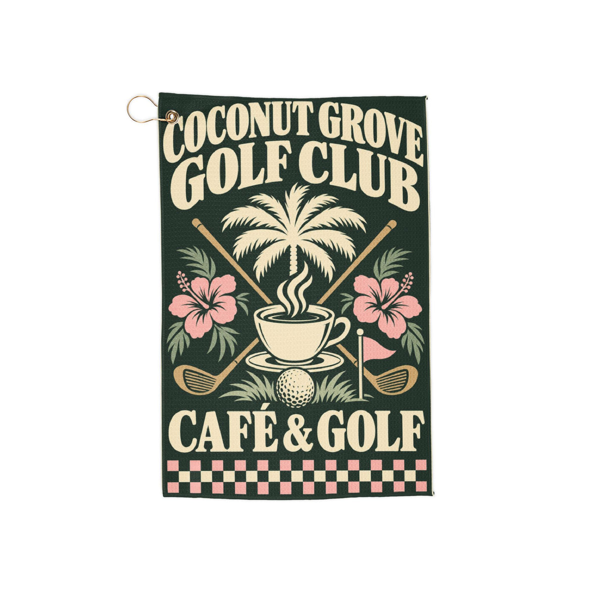 Coconut Grove Golf Club — Golf Towel