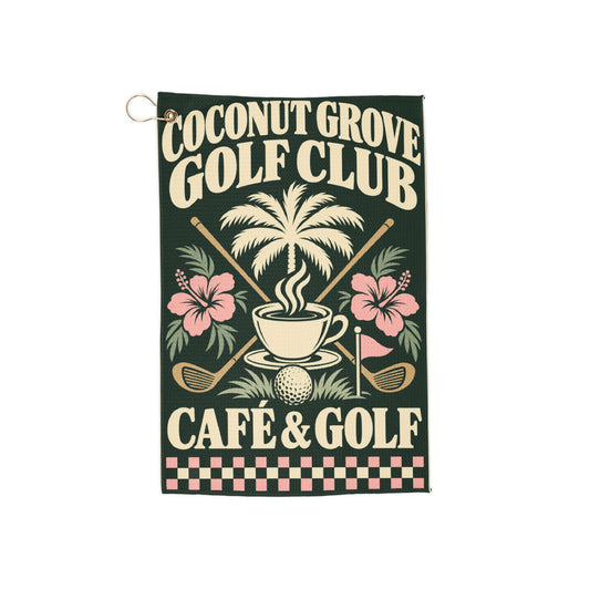 Coconut Grove Golf Club — Golf Towel