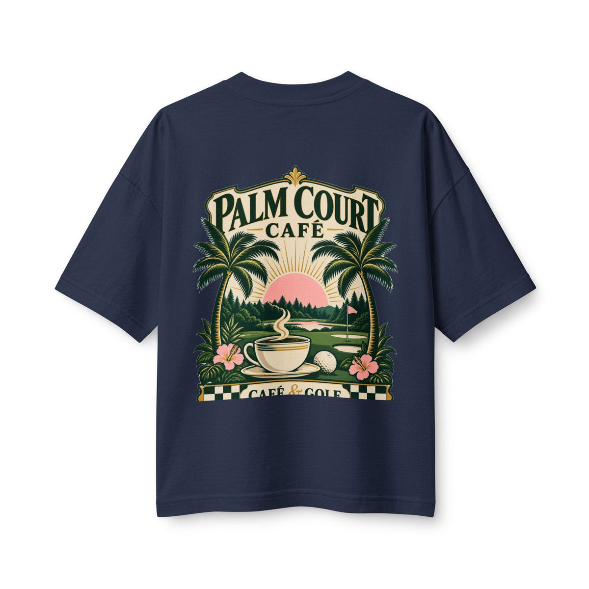 Palm Court Cafe — Women's Heavyweight Tee