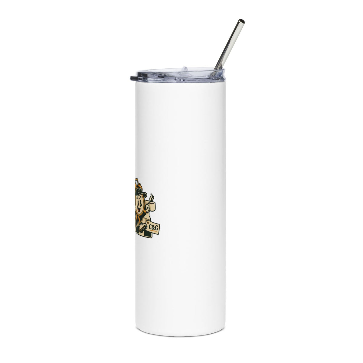 Off The Clock — Men's 20oz Stainless Steel Tumbler