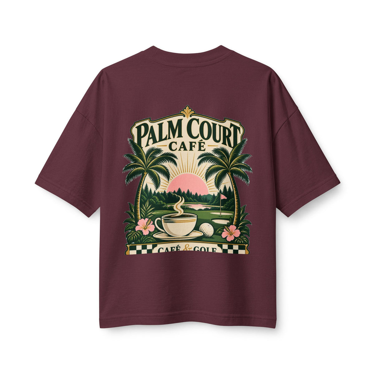 Palm Court Cafe — Women's Heavyweight Tee