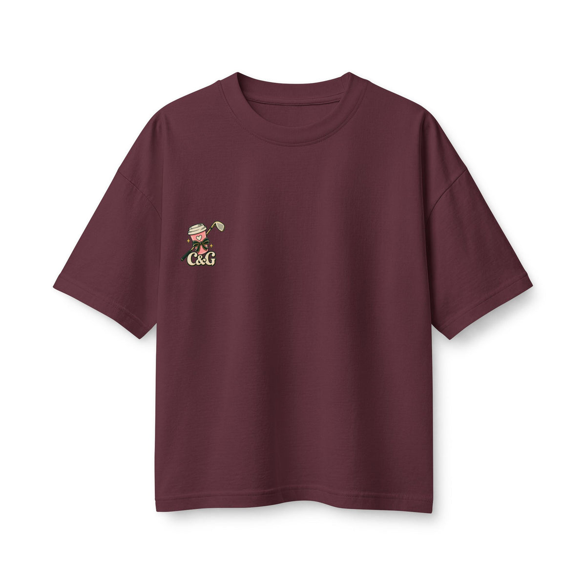 Sip. Swing. Smile. — Women's Heavyweight Tee