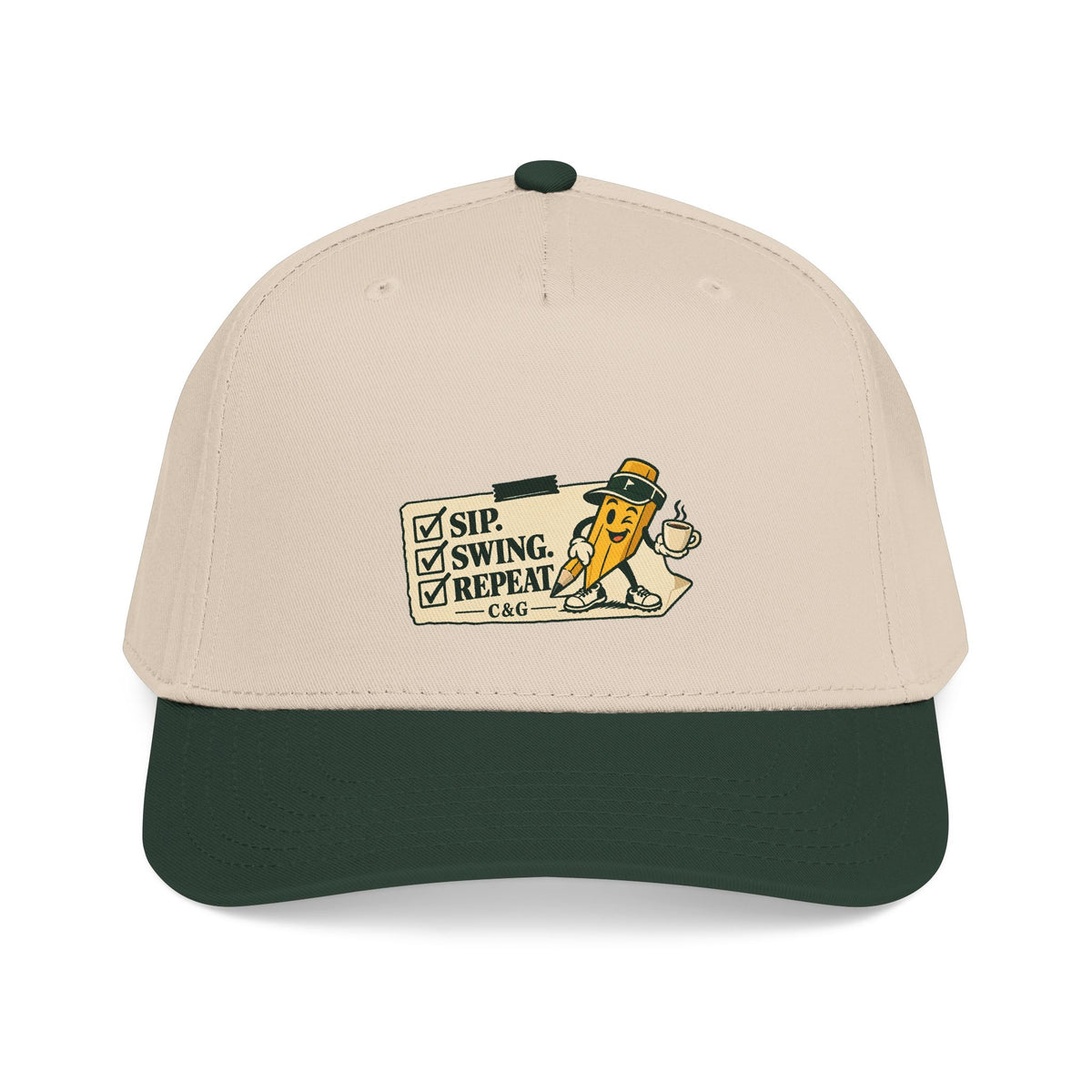 Sip Swing Repeat — Ball Cap