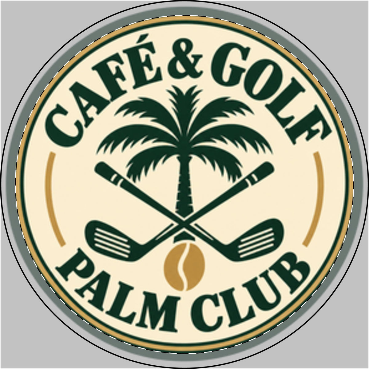 Palm Club — Golf Ball Marker