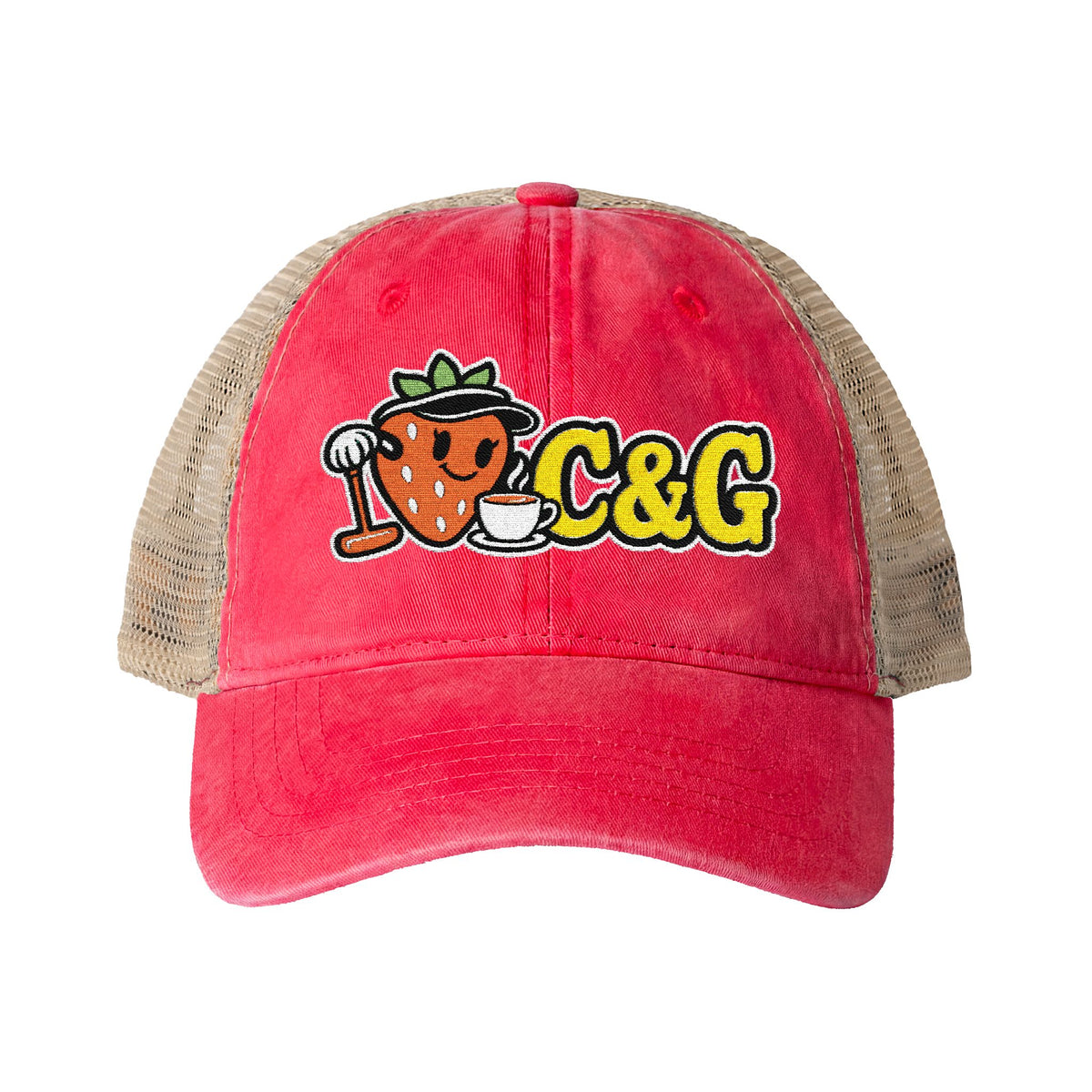 Sweet Spot — Women's Washed Mesh-Back Cap