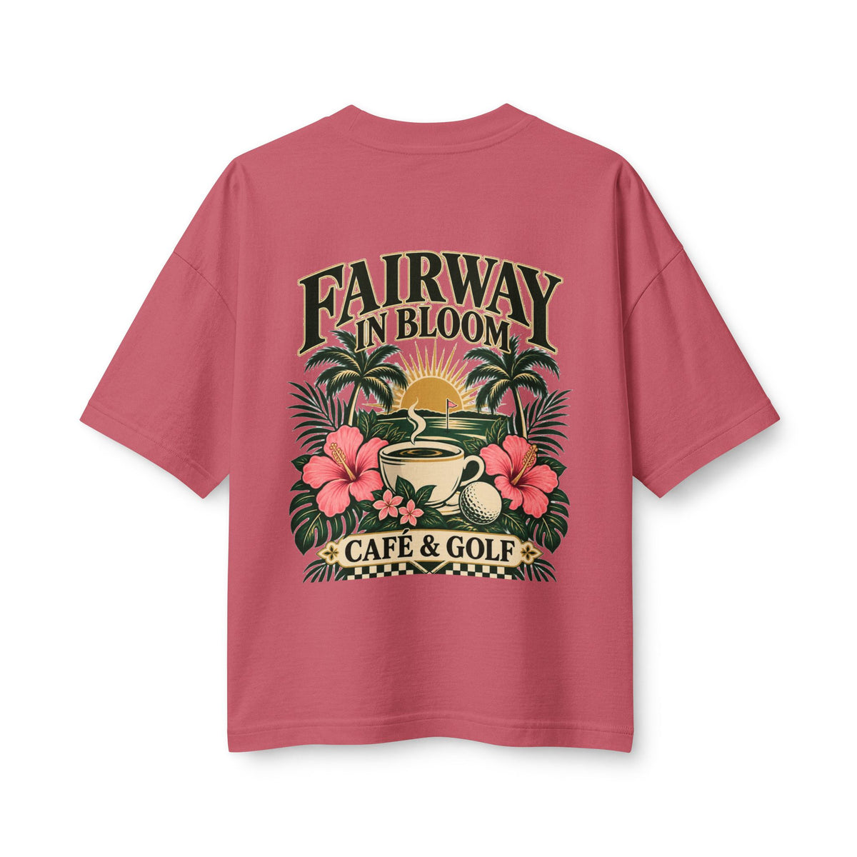 Fairway in Bloom — Women's Heavyweight Tee