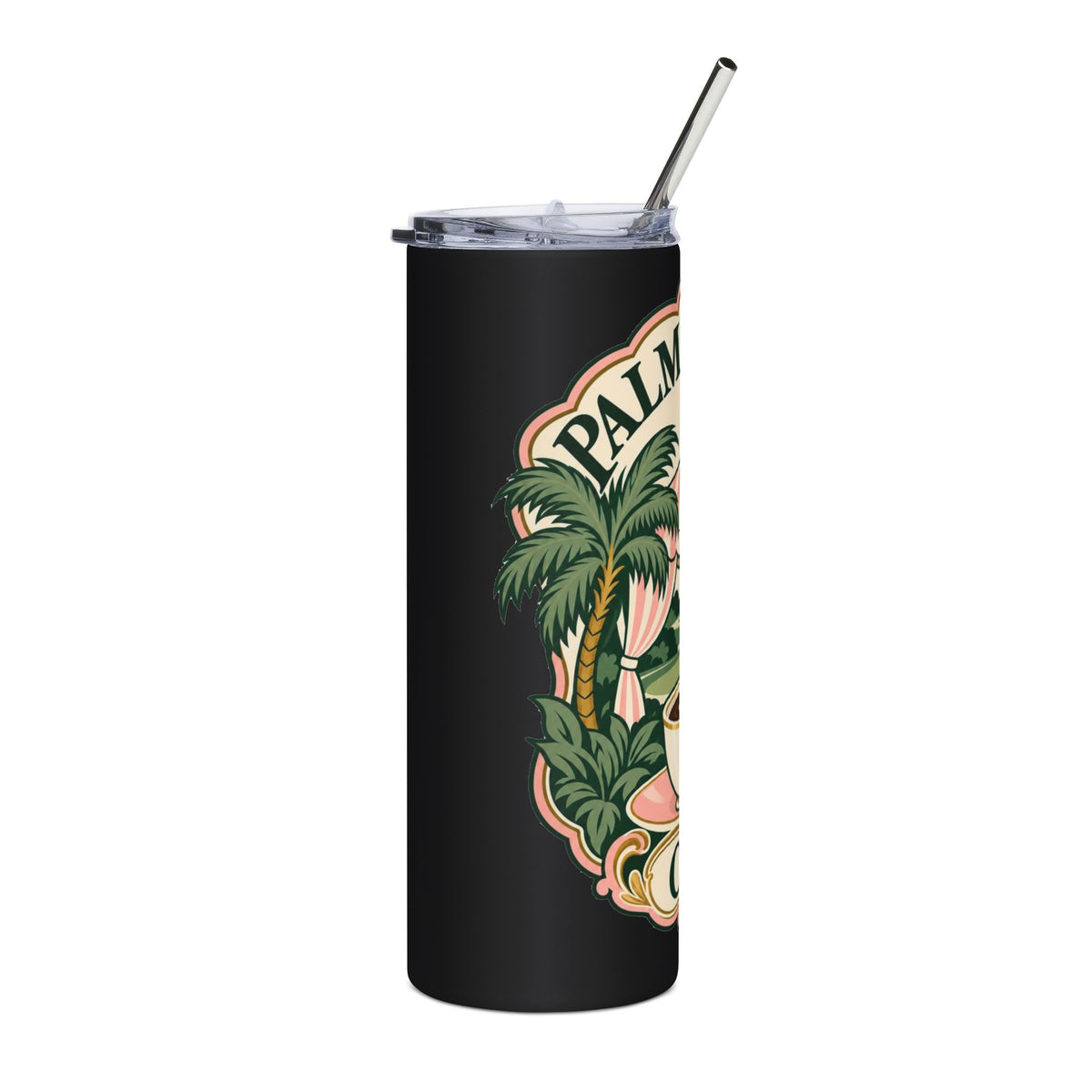 Palm Social — Women's 20oz Stainless Steel Tumbler
