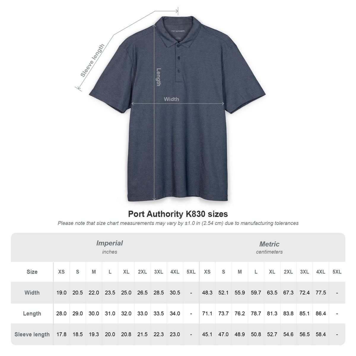 Clubhouse Crest — Men's Performance Polo