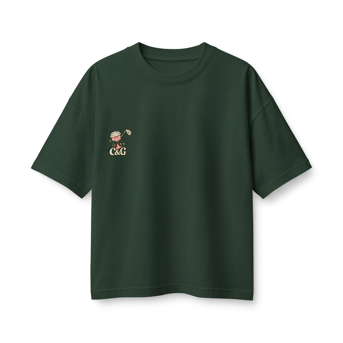 Sip. Swing. Smile. — Women's Heavyweight Tee