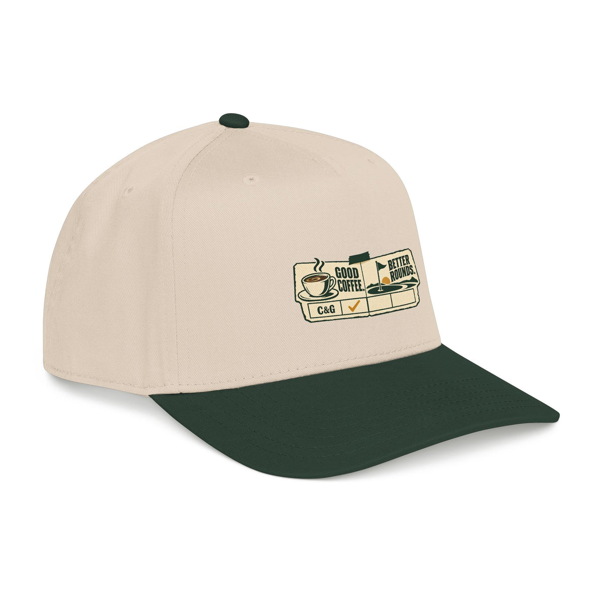 Good Coffee Better Rounds — Ball Cap