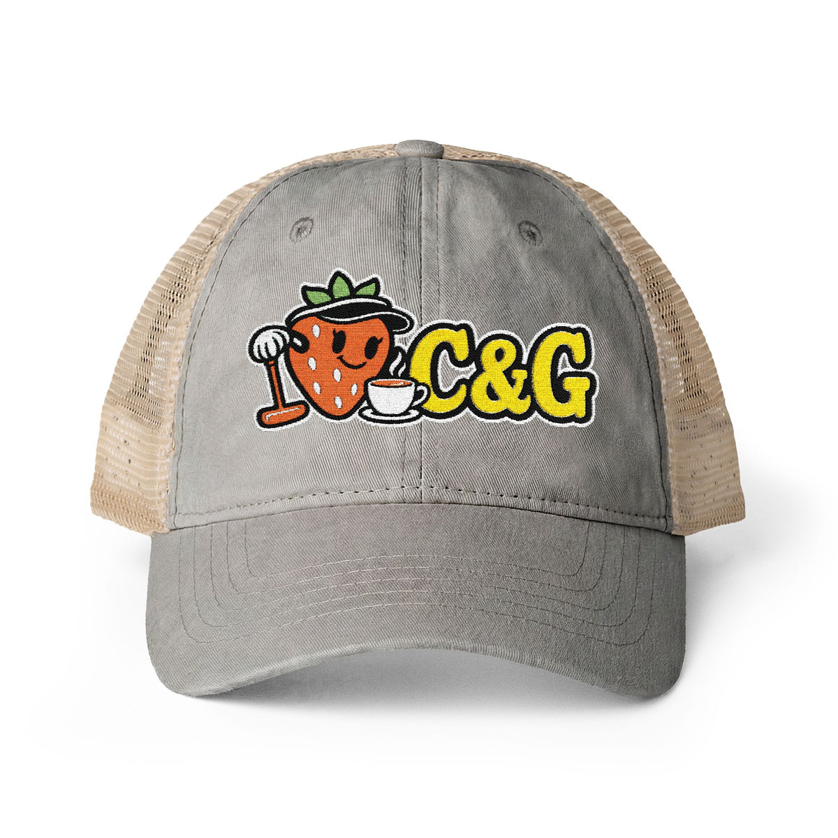 Sweet Spot — Women's Washed Mesh-Back Cap