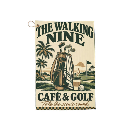 The Walking Nine — Golf Towel