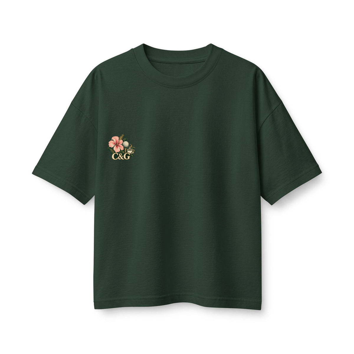 Fairway in Bloom — Women's Heavyweight Tee