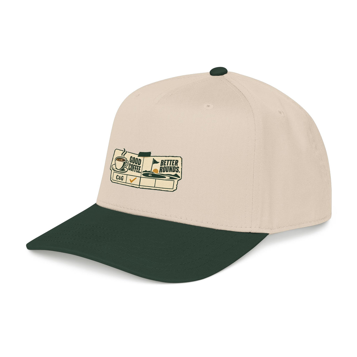 Good Coffee Better Rounds — Ball Cap