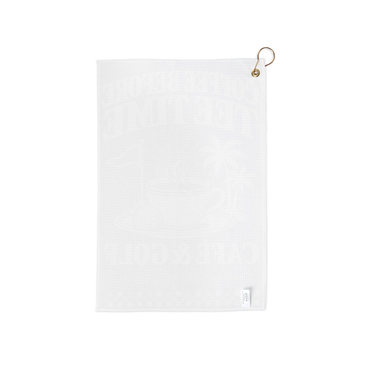 Coffee Before Tee Time — Golf Towel