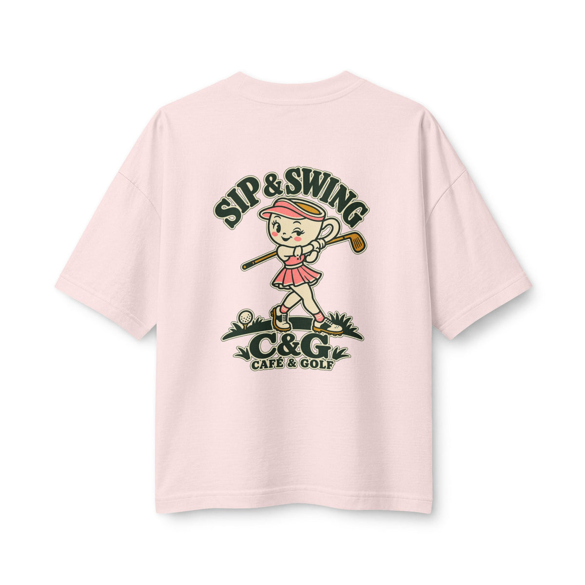 Sip & Swing — Women's Heavyweight Tee