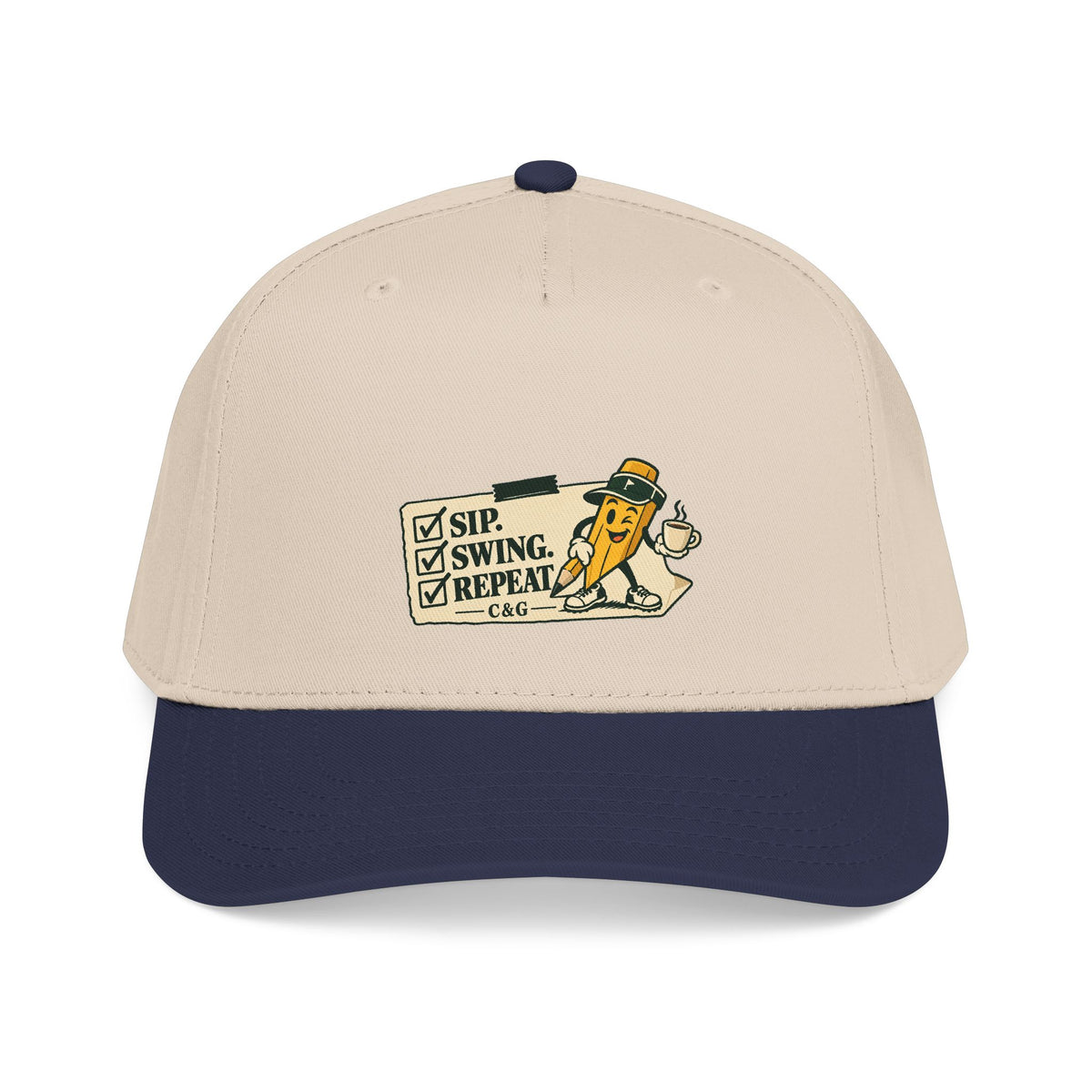 Sip Swing Repeat — Ball Cap