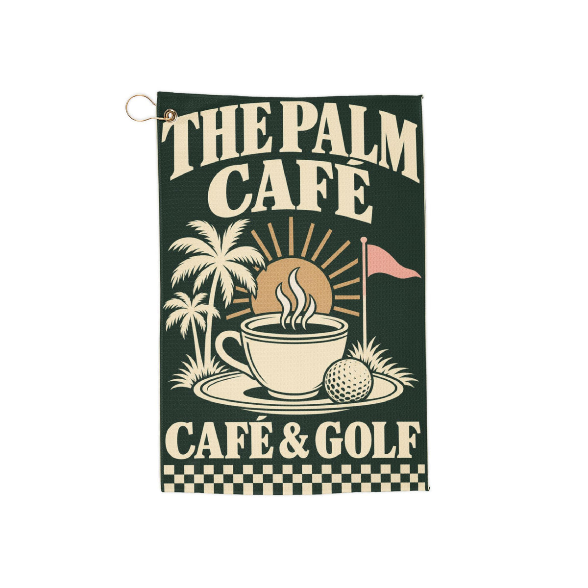 The Palm Cafe — Golf Towel