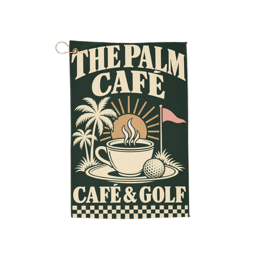 The Palm Cafe — Golf Towel