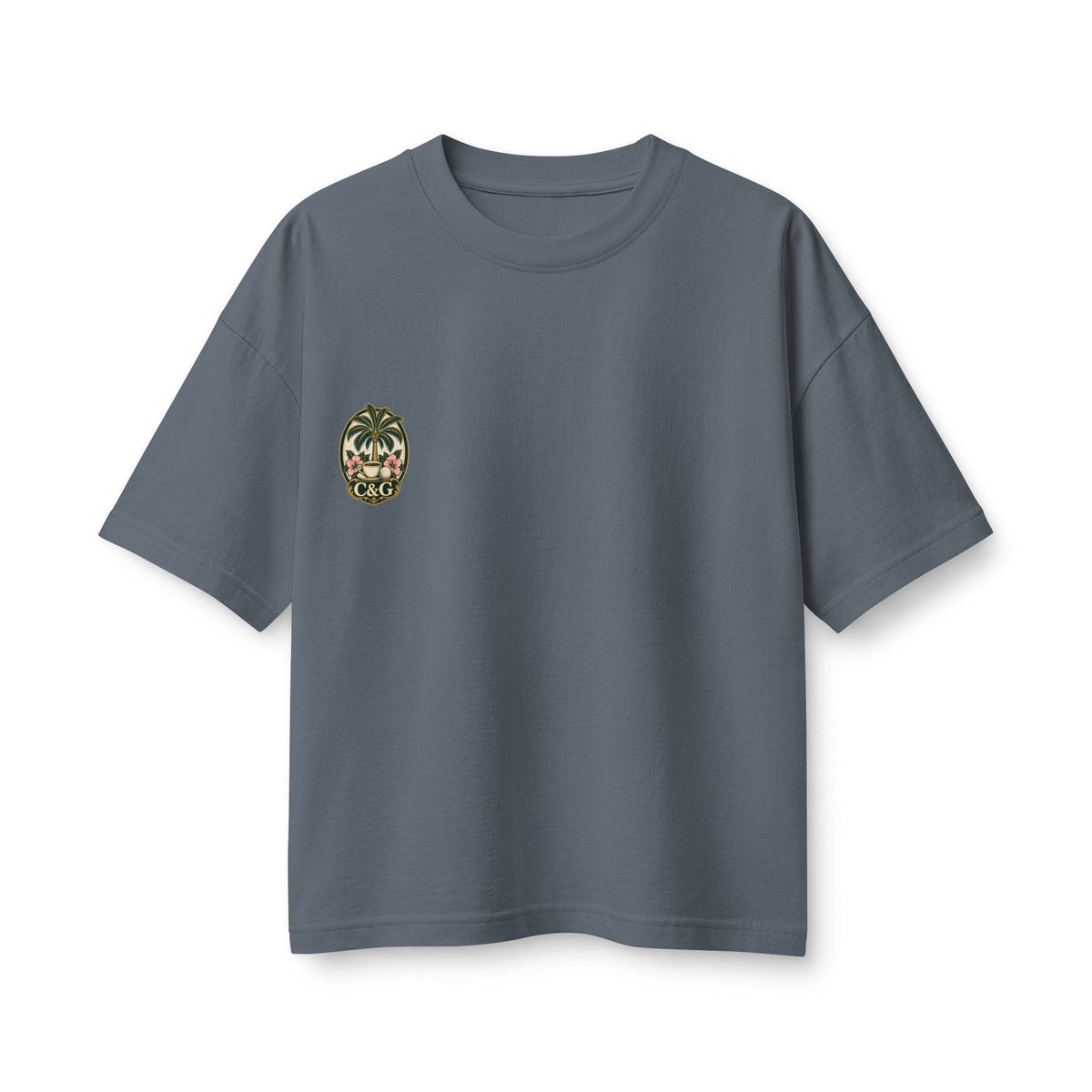 Palm Court Cafe — Women's Heavyweight Tee