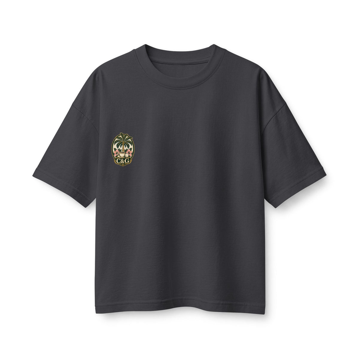 Palm Court Cafe — Women's Heavyweight Tee