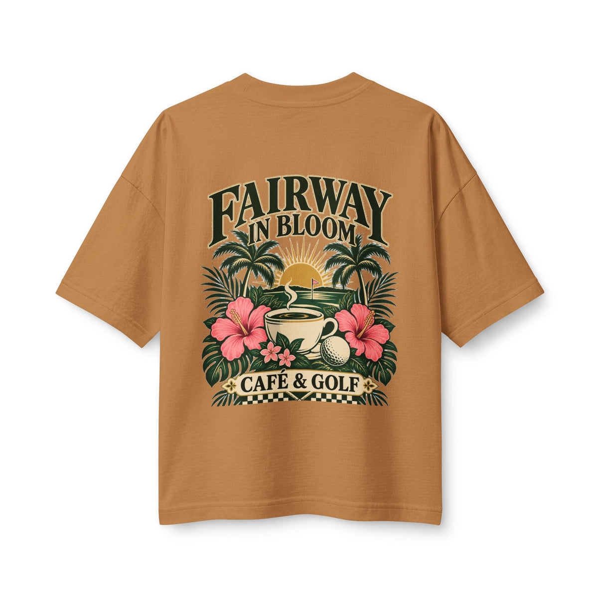 Fairway in Bloom — Women's Heavyweight Tee