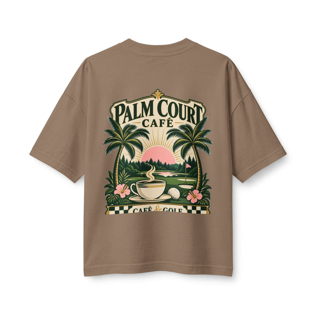 Palm Court Cafe — Women's Heavyweight Tee