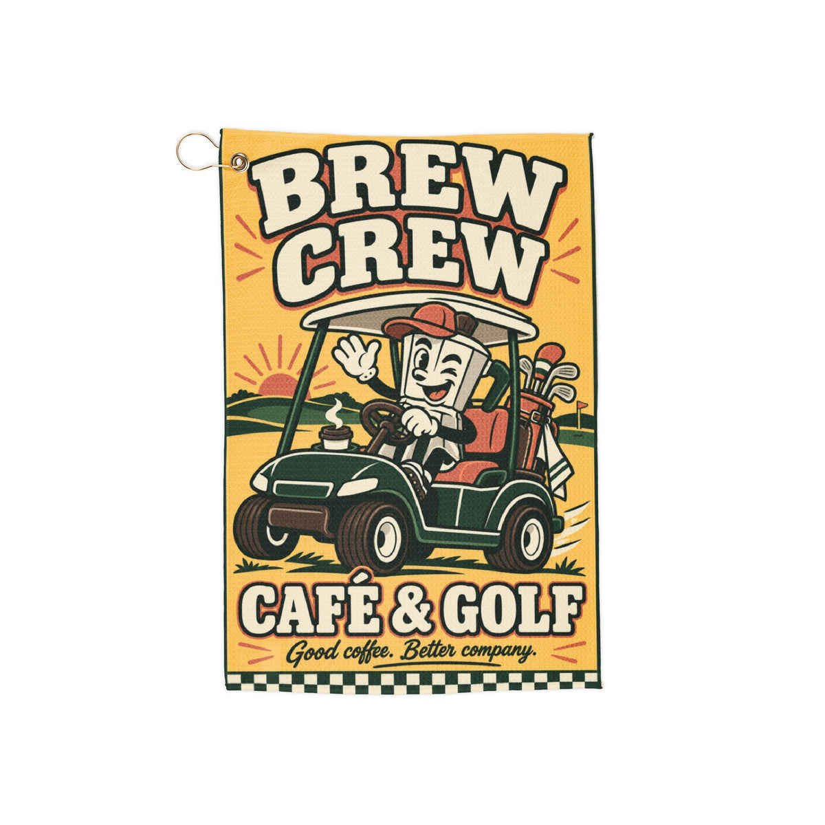 Brew Crew — Golf Towel