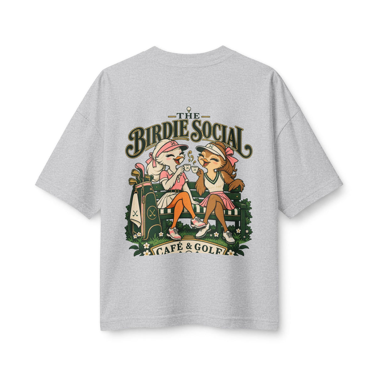 The Birdie Social — Women's Heavyweight Tee