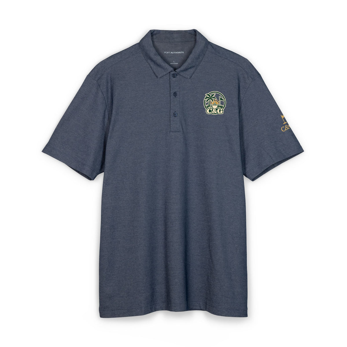 Palm Pin Club — Men's Performance Polo