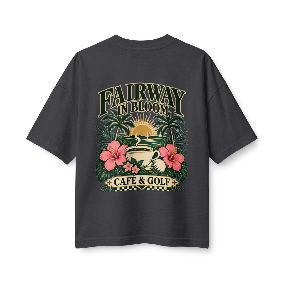 Fairway in Bloom — Women's Heavyweight Tee