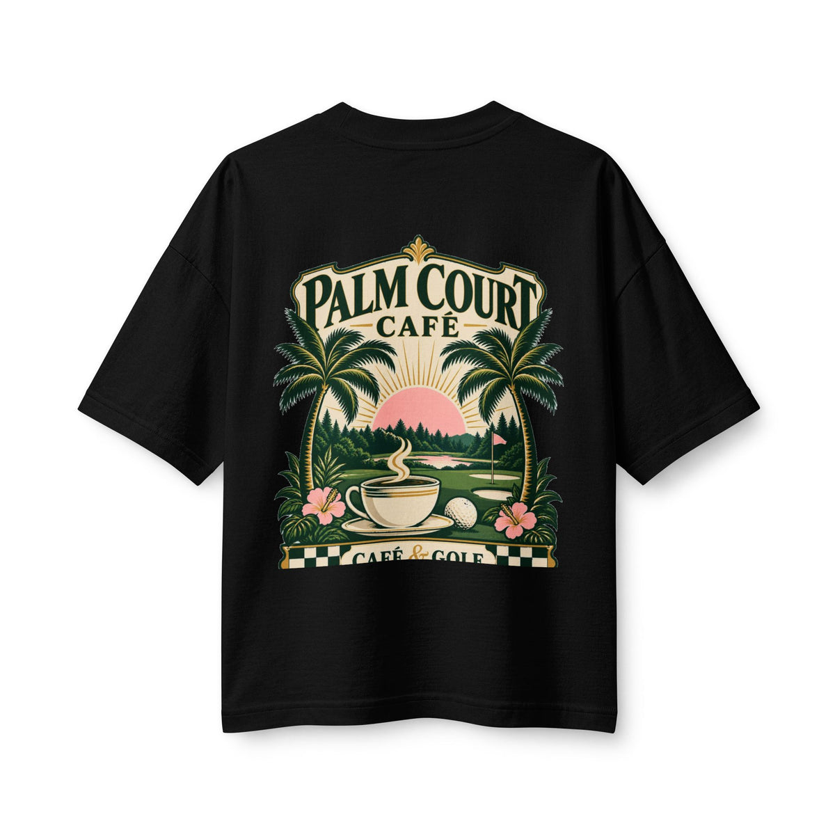 Palm Court Cafe — Women's Heavyweight Tee
