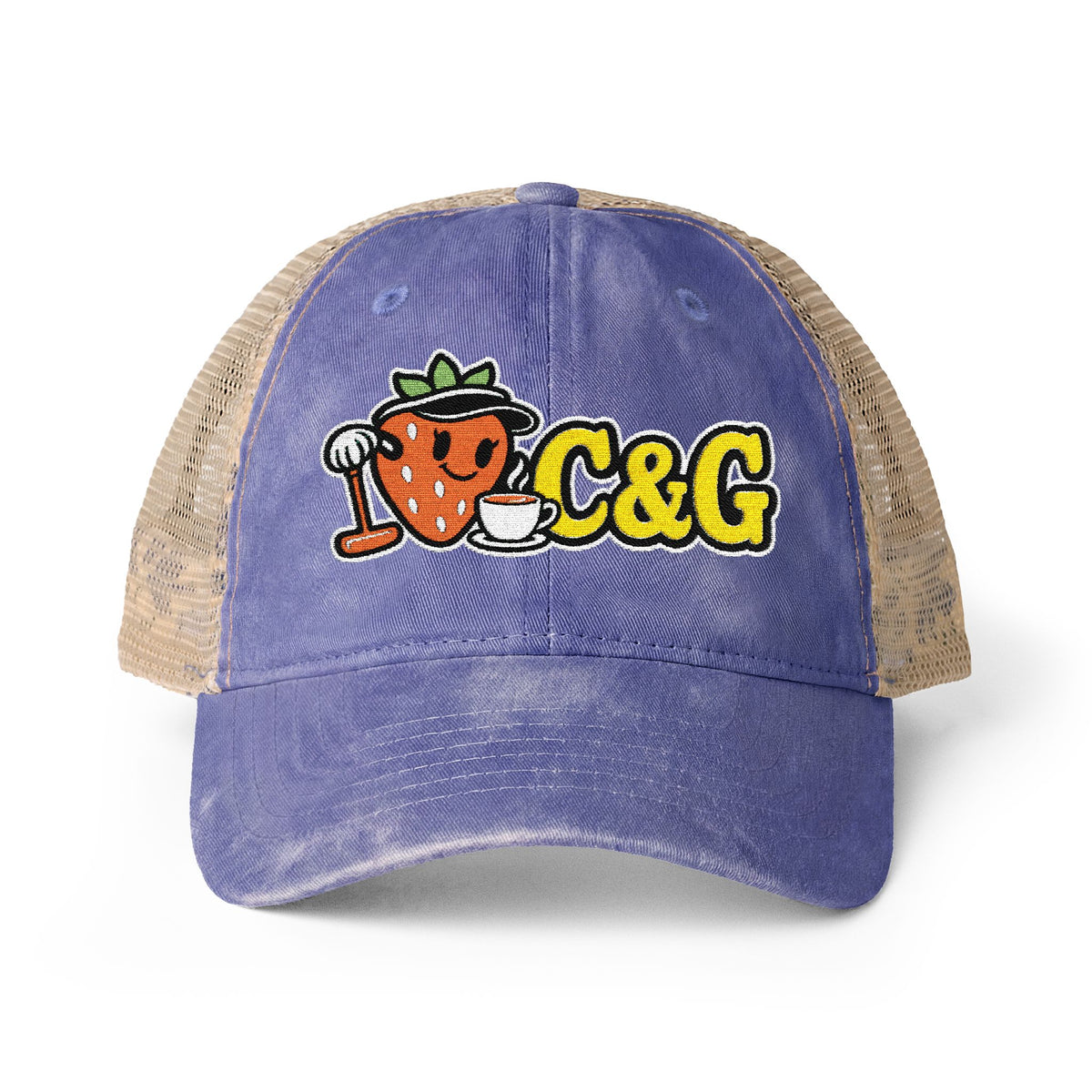 Sweet Spot — Women's Washed Mesh-Back Cap