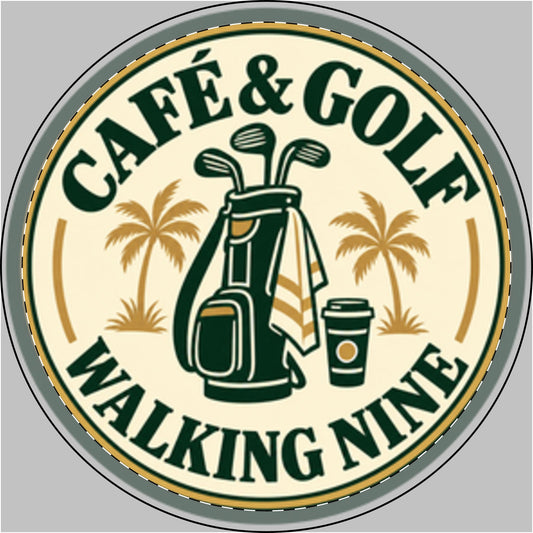 The Walking Nine — Golf Ball Marker