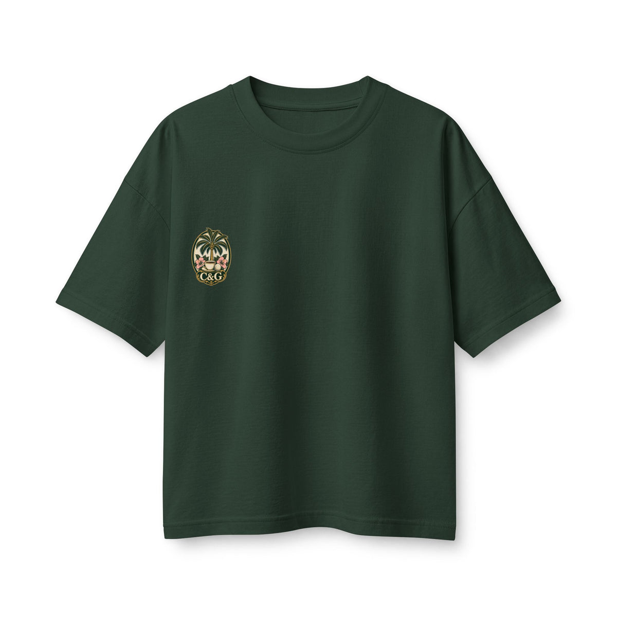Palm Court Cafe — Women's Heavyweight Tee