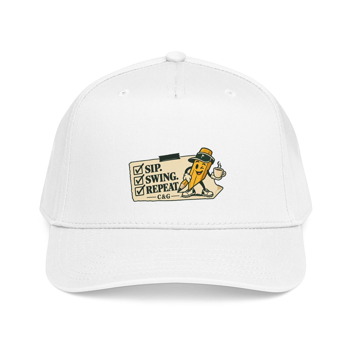 Sip Swing Repeat — Ball Cap