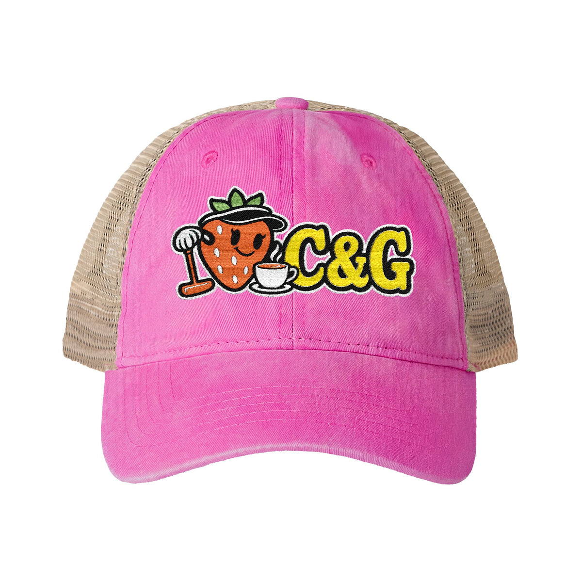 Sweet Spot — Women's Washed Mesh-Back Cap