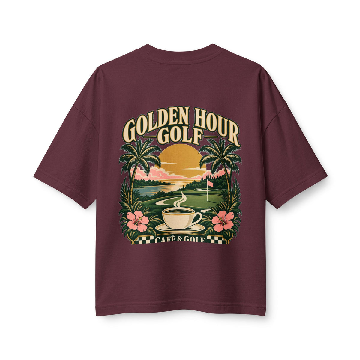 Golden Hour Golf — Women's Heavyweight Tee