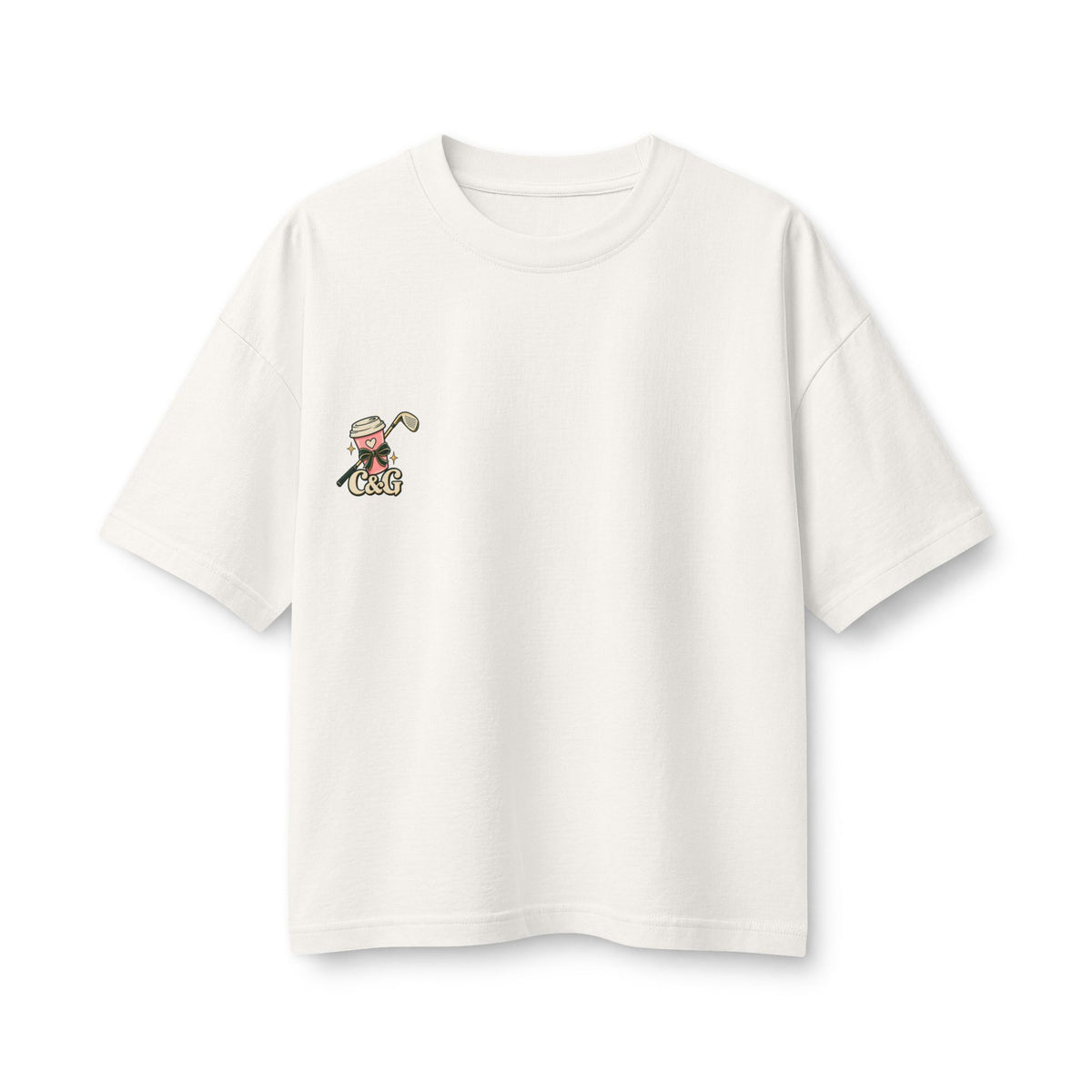 Sip. Swing. Smile. — Women's Heavyweight Tee