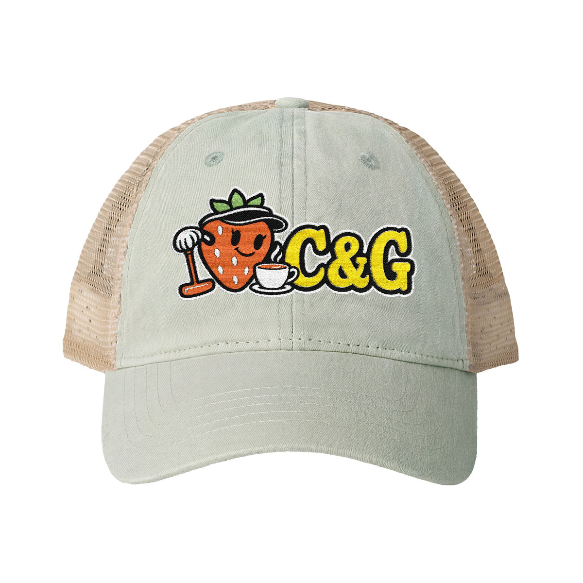 Sweet Spot — Women's Washed Mesh-Back Cap