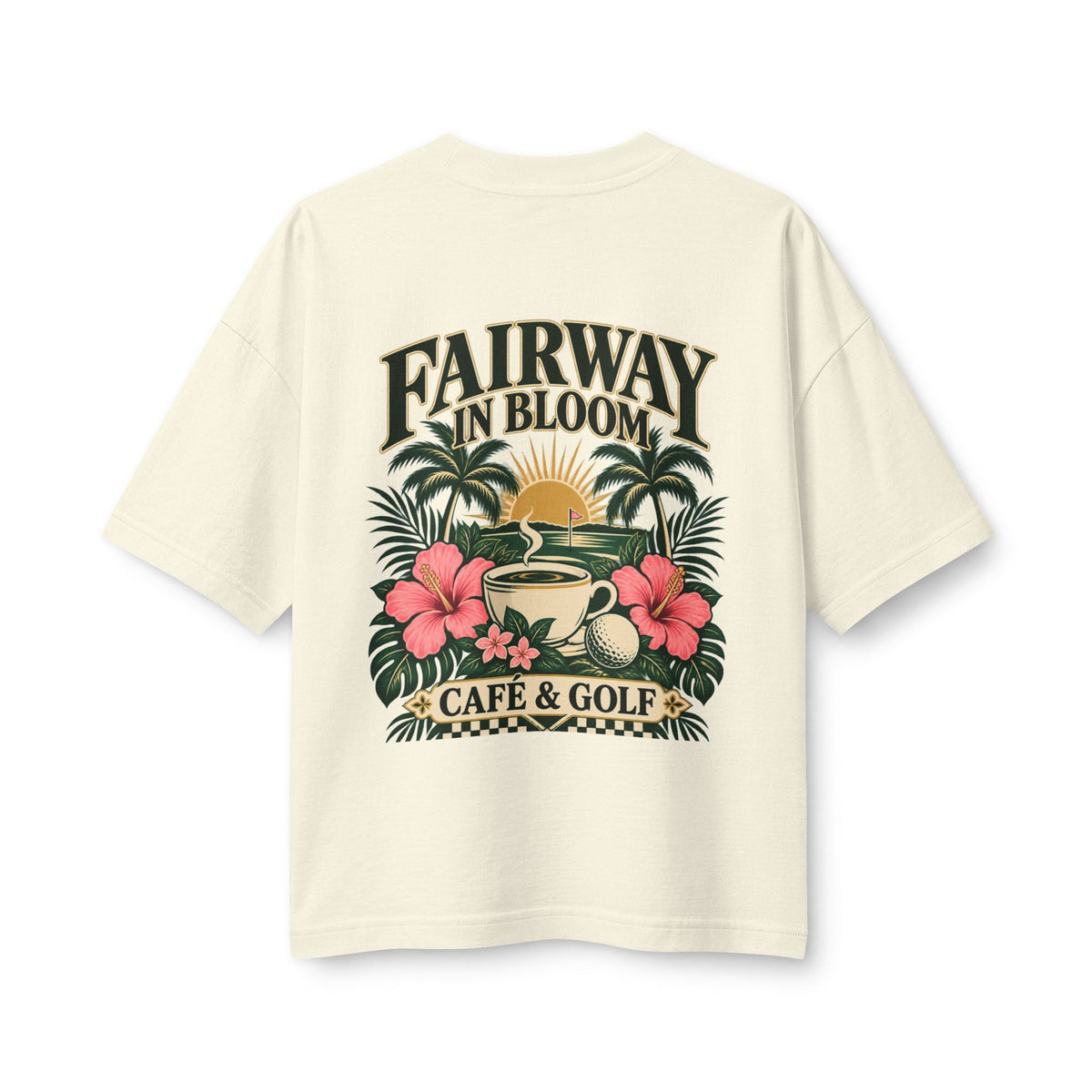 Fairway in Bloom — Women's Heavyweight Tee
