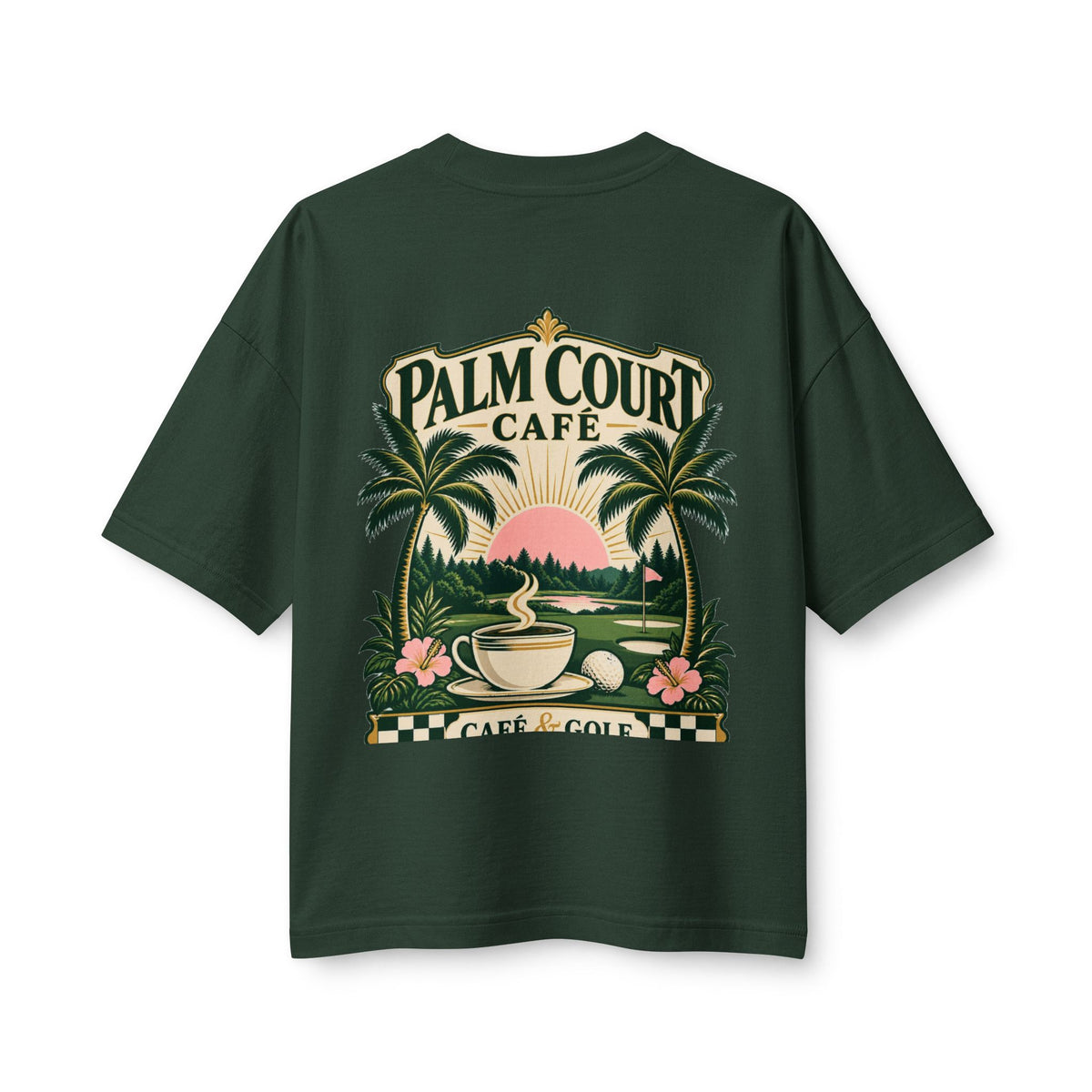 Palm Court Cafe — Women's Heavyweight Tee