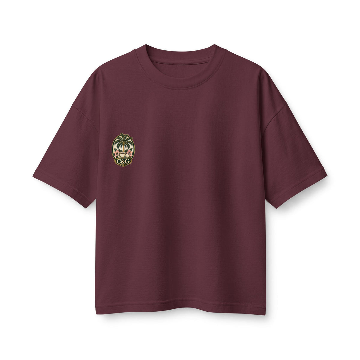 Palm Court Cafe — Women's Heavyweight Tee