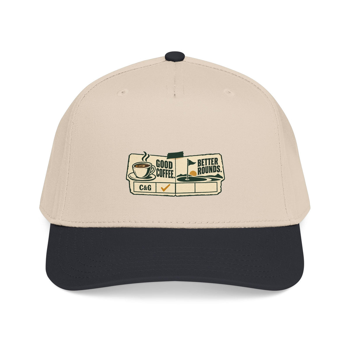 Good Coffee Better Rounds — Ball Cap